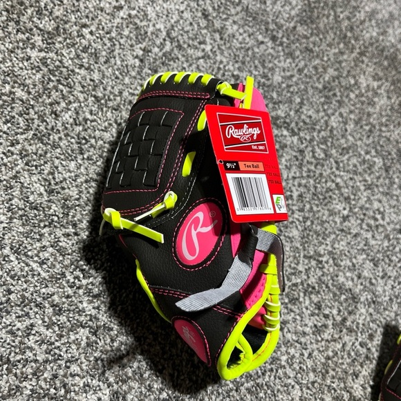 Rawlings 9.5" Youth Tee Ball Glove WPL95DSP Players Series Right Hand Throw NEW - Picture 1 of 7